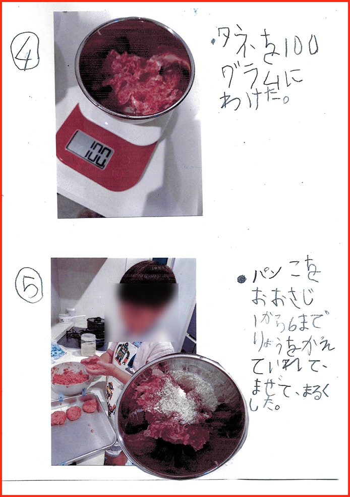 ハンバーグのけんきゅう6