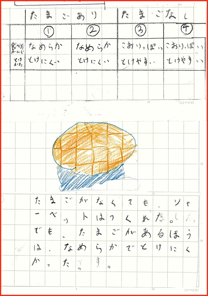 たまごなしシャーベット計画9