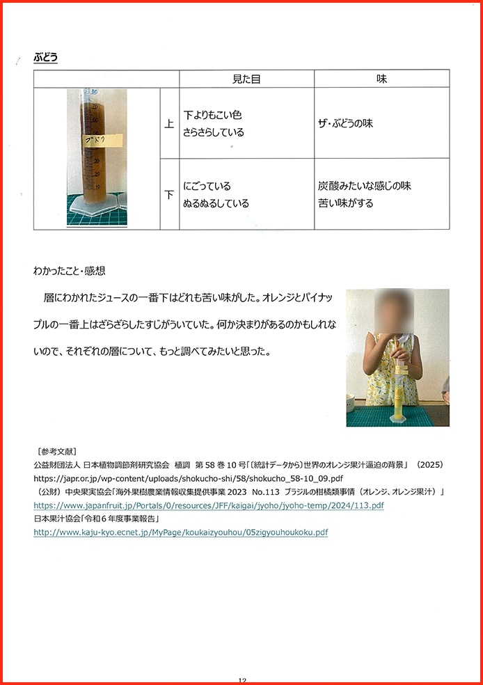 オレンジジュースはなぜ高いのか〜しぼれる量？人気？それとも？？〜12