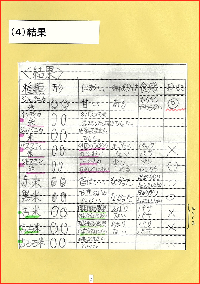 お米について〜世界の米＆びちく米〜7
